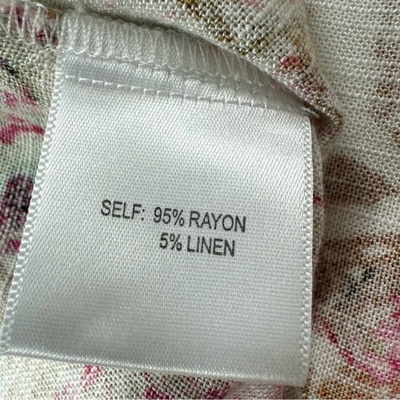 NWOT Jane Delancey Colorful Map Print Button-Up Shirt - Picture 6 of 6